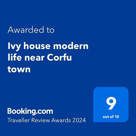 Ivy House Modern Life Near Corfu Town Lejlighed Kontokali Eksteriør billede